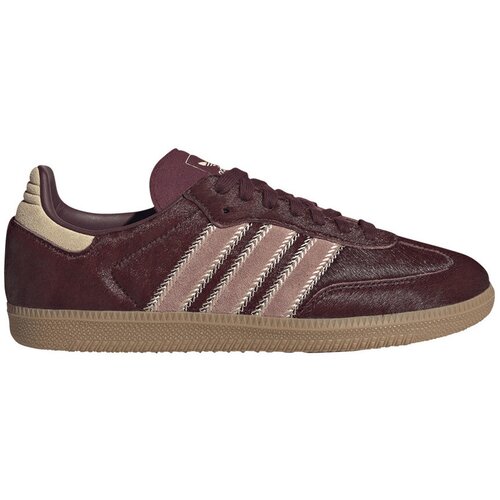 Adidas Modne superge Samba OG Maroon Sand Strata Pony (Women's) Vijolična Cene
