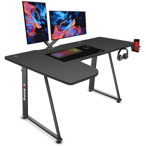 Ugaoni gaming sto Huzaro Hero 7.7 Crni Cene