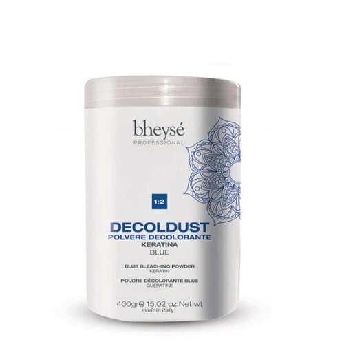 Bheyse Professional Decoldust Plavi blan&amp;scaron; u prahu sa keratinom, 400g Slike