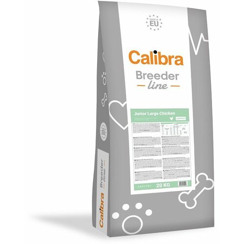 CALIBRA Dog Breeder Line Premium Junior Large, hrana za pse 20kg Slike
