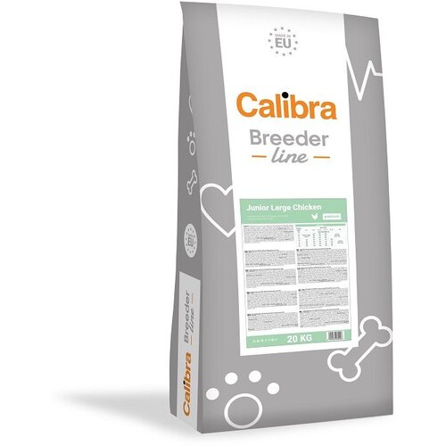 CALIBRA Dog Breeder Line Premium Junior Large, hrana za pse 20kg Slike