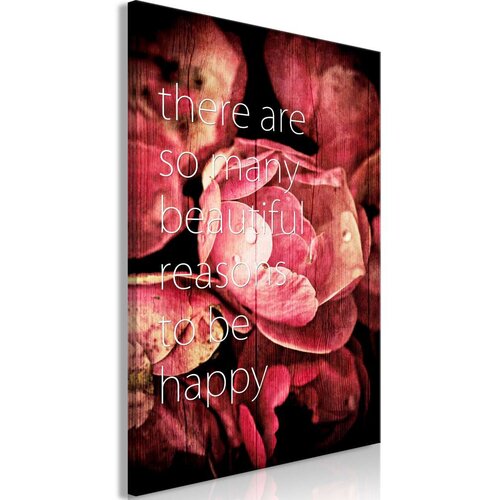  Slika - There Are so Many Beautiful Reasons to Be Happy (1 Part) Vertical 80x120 Slike