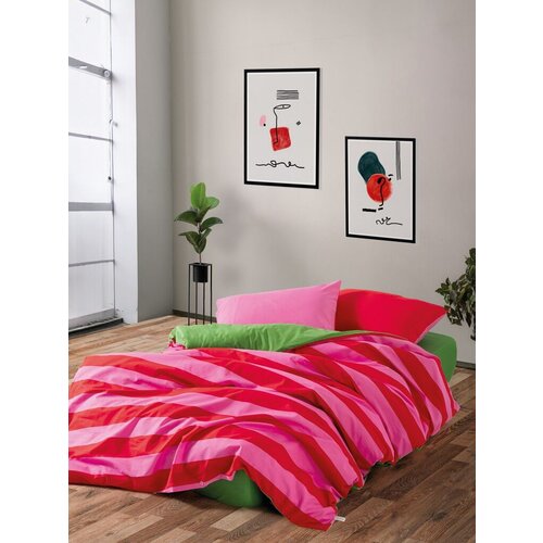 Lessentiel Maison set posteljina cherie, 160x220 cm, roze Cene