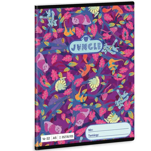 Ars Una jungle - jungle animal 2. razred bilježnica s linijama 32 stranice A/5 Cijene