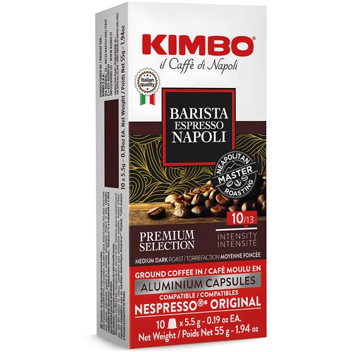 KIMBO napoli alu nespresso &amp;reg; komp. kapsule 10/1 Slike