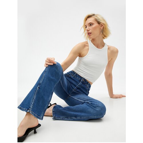 Koton Spanish Leg Denim Trousers Slim Fit - Victoria Jeans Slike