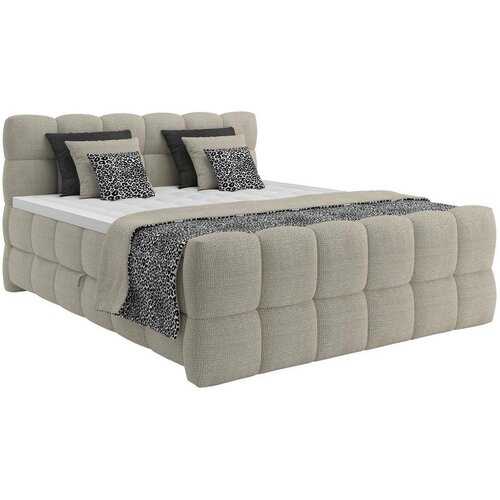 Premium Living Postelja Boxspring Brisbane, Barva &amp;Scaron;ampanjca, 200x220 Slike