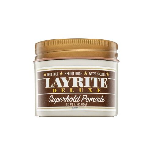 Layrite Superhold Pomade pomada za kosu za ekstra jaku fiksaciju 120 g Slike