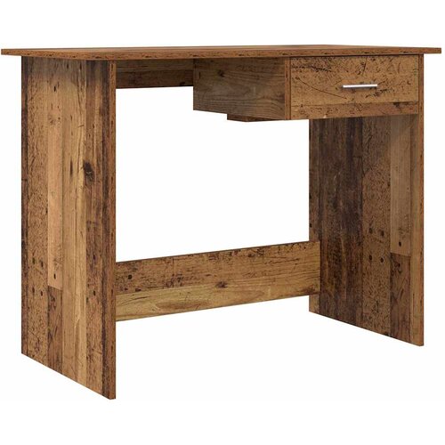  Stol s ladicama Staro drvo 100 x 50 x 76 cm Konstruirano drvo Slike