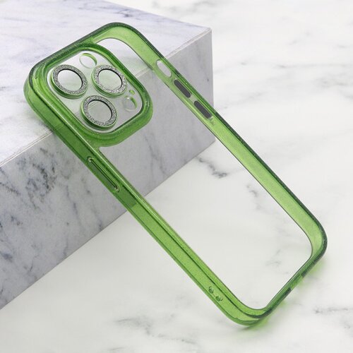 Ms futrola diamond lens za iphone 14 pro (6.1) zelena Slike