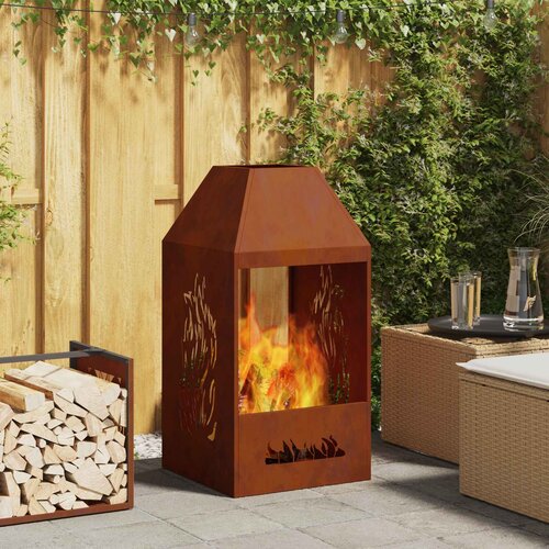  Kamin Smeđa 50 x 50 x 100 cm Cijene