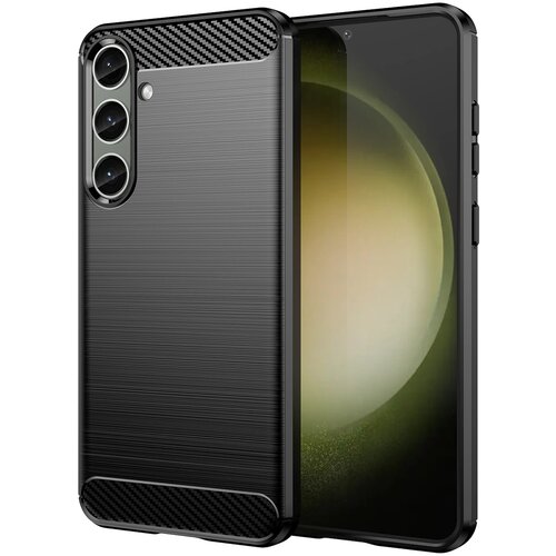 HURTEL OVITEK CARBON SILIKONSKI OVITEK CARBON ZA SAMSUNG GALAXY S24+ ČRN, (21833212) Cene