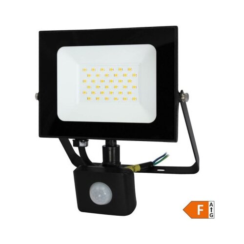 Commel 3856024407328 Led reflektor 30w 6500k, 2550lm 30kh, crni detektor pokreta ( c307-303 ) Cene