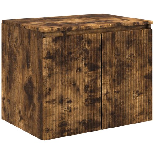 vidaXL Omejen kabineta za kopalnico Dimljen hrast 62,5 x 44,5 x 50 cm, (5000245246) Cene