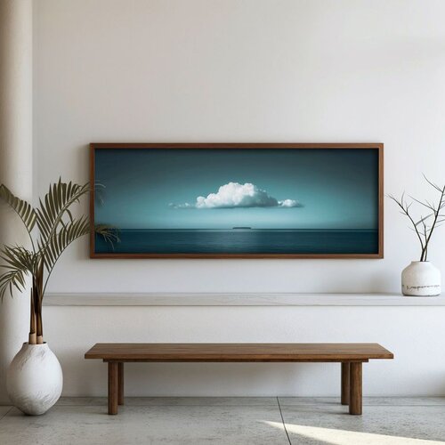 WALLXPERT FAH101-150 Multicolor Decorative Framed MDF Painting Cene