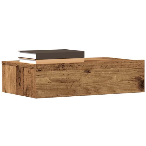 VidaXL Noćni ormarić staro drvo 60x35 cm izrađeno drvo Slike