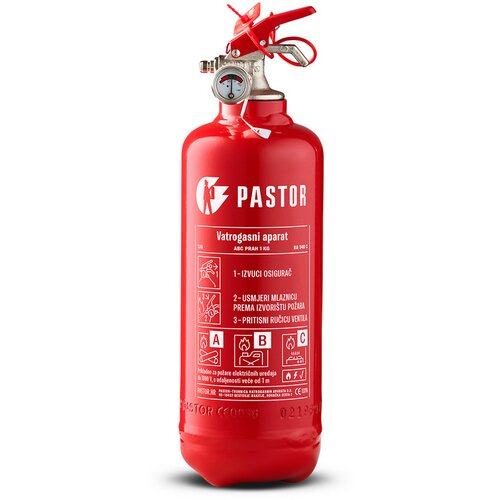 PASTOR Vatrogasni aparat P1,PRAH ABC 40 1 KG Cijene