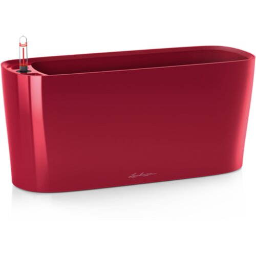 LECHUZA Delta 20 komplet-set - Scarlet Rot hochglanz Slike