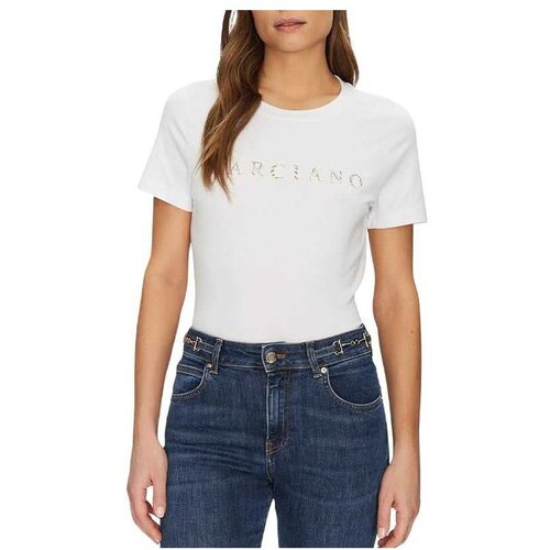 Guess marciano - bela ženska majica G5GGI00 6008A TWHT Slike