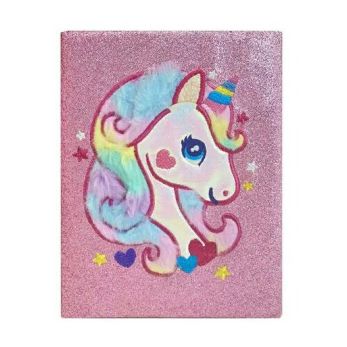 Svetlucavi spomenar glitter unicorn ( 27971 ) Slike