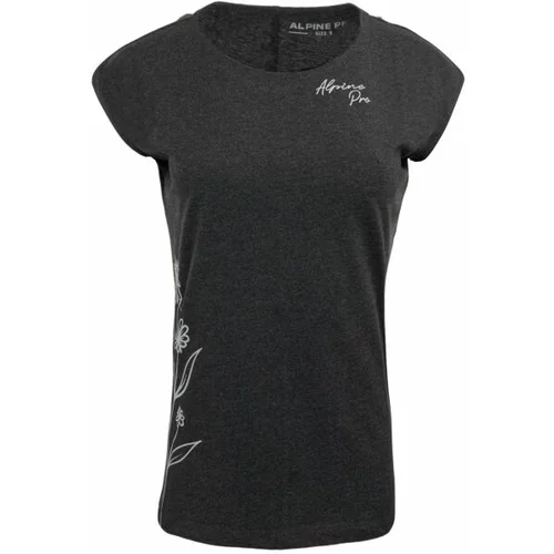 Alpine pro ONOGA Ženska majica, crna, veličina