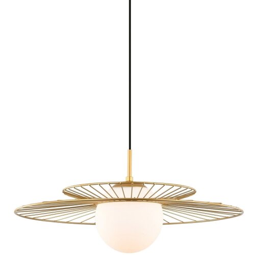  ITALUX MDM-4000/1 GD - Luster na sajli SARAH 1xE27/40W/230V Slike