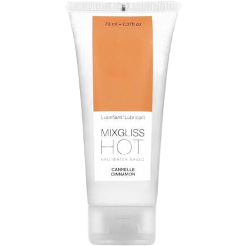 Mixgliss Hot - zagrijavajući lubrikant na bazi vode - cimet (70ml) Cijene