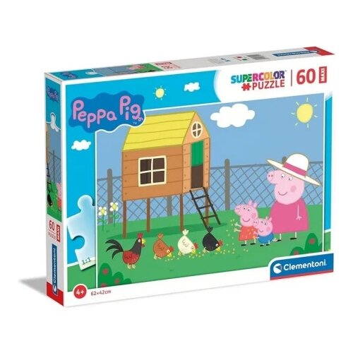Clementoni puzzle 60 maxi peppa pig ( CL26590 ) Slike