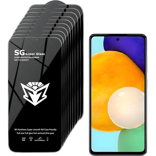 Premium za&amp;scaron;titno staklo za Samsung Galaxy A53 5G/Galaxy A52 5G/Galaxy A52 4G/Galaxy A52s 5G/Galaxy A51 - 10 kom./Crna KP38382 Slike