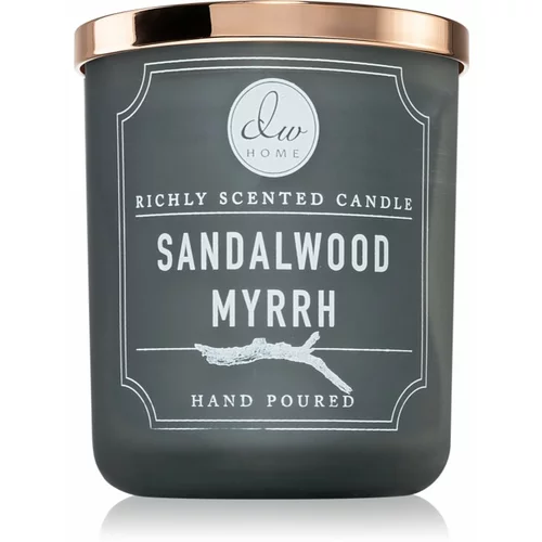 DW Home Signature Sandalwood Myrrh dišeča sveča 111 g