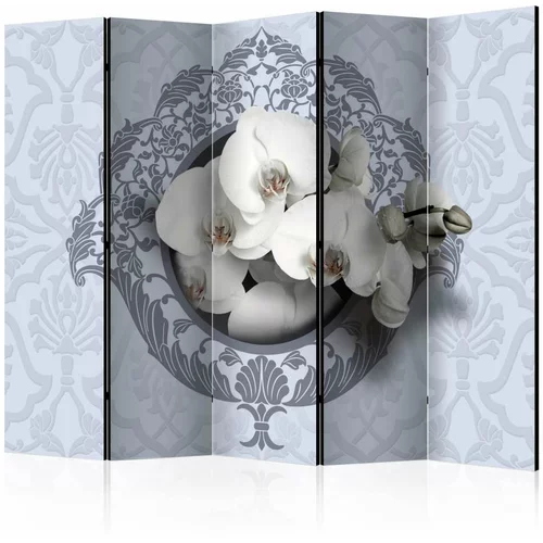  Paravan u 5 dijelova - Orchids: royal pattern II [Room Dividers] 225x172