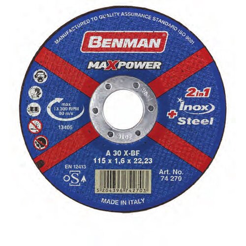 Benman Rezna ploča 230x2.5 MET Cene