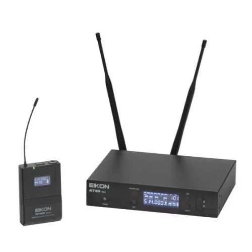 EIKON AETHER RM1H A PLL UHF WIRELESS BODYPACK MICROPHONE SYSTEM – BAND A 514-542 MHZ