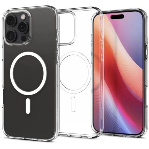 Spigen Maska Liquid Crystal MagSafe za iPhone 16 Pro Max clear Slike