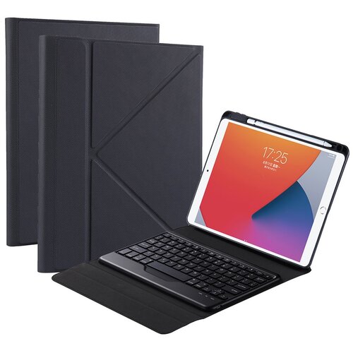  B09 Bluetooth futrola/tastatura za iPad 10.2 (2021)/(2020)/(2019)/Pro 10.5-inch (2017)/Air 10.5 inch (2019) - Black Slike