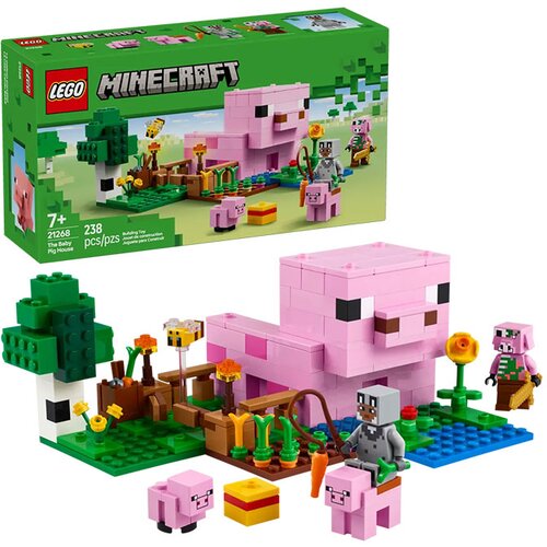 Lego Minecraft: Hiša Mali pujsek Cene