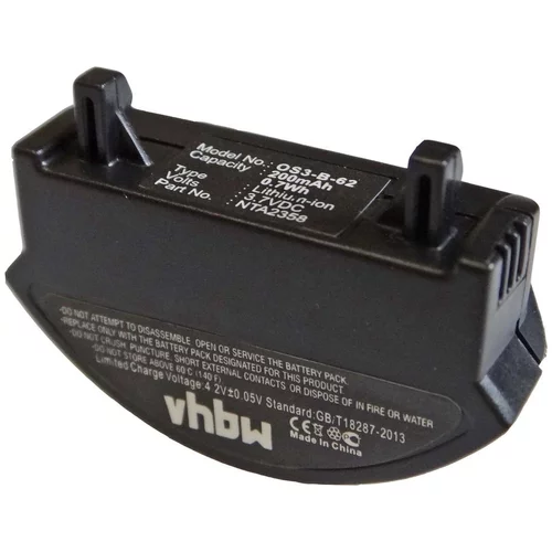 VHBW baterija za bose quietcomfort 3, 200 mah