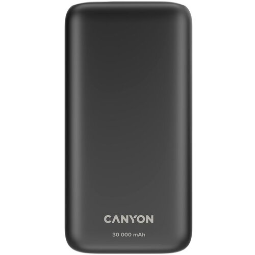 Canyon power bank PB-301 LED 30000 mAh PD 20W QC 3.0 Black Cijene