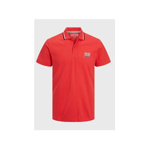Jack & Jones Polo majica 12228781 Rdeča Standard Fit