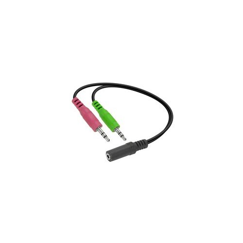 Audio adapter jack Speedlink, male 2x3,5mm... Slike