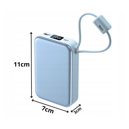  20000mAh prenosna baterija z Lightning in USB 3.0 powerbank LCD Slike
