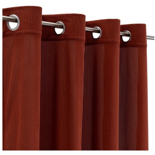 Casa Selecci&amp;oacute;n Zavjesa od samta boja terakote 140x260 cm Merely &amp;ndash; Slike