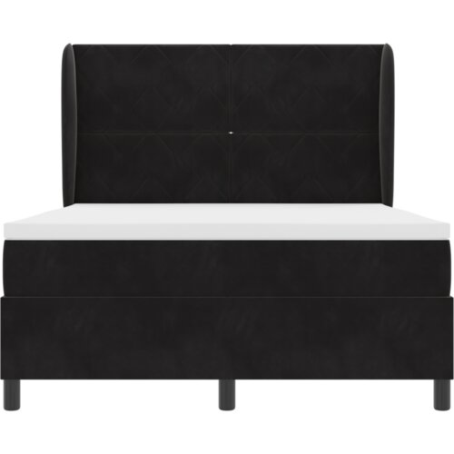Box Spring Krevet s Madracem Crni 160x200 cm Bar&amp;scaron;un Slike