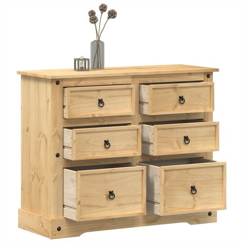 Furnova Predalnik Corona 110x43x91 cm trdna borovina, (21950601) Cene