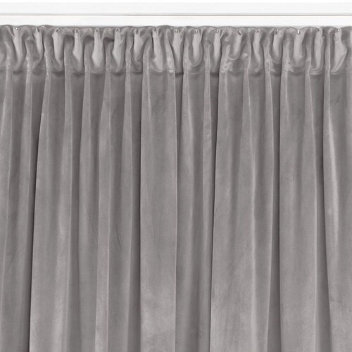  Curtain VILA color gray style classic dragon tape transparent 5 cm velvet 135x225 HOMEDE Slike