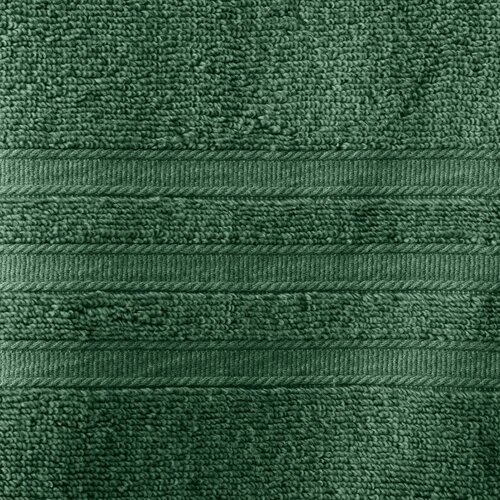Catherine Lansfield Tamno zeleni pamučan ručnik od frotira 70x120 cm Zero Twist &amp;ndash; Slike