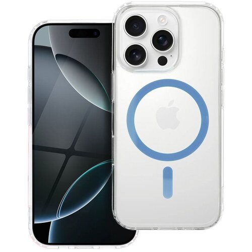  Futrola Drop Glue Mag za iPhone 17 Pro (celi prsten) svetloplava Cene