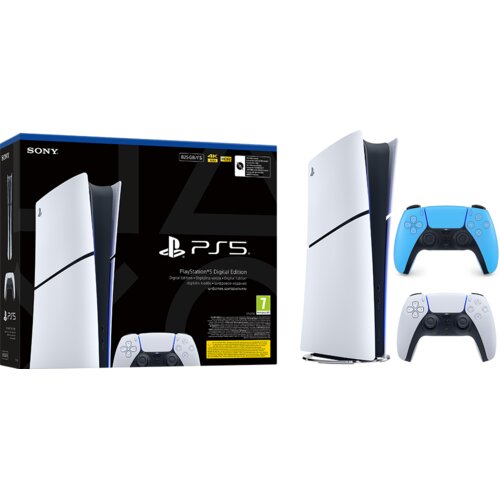 Playstation Igralna konzola 5 Slim Digital, 825GB + dodaten kontroler (moder) Cene
