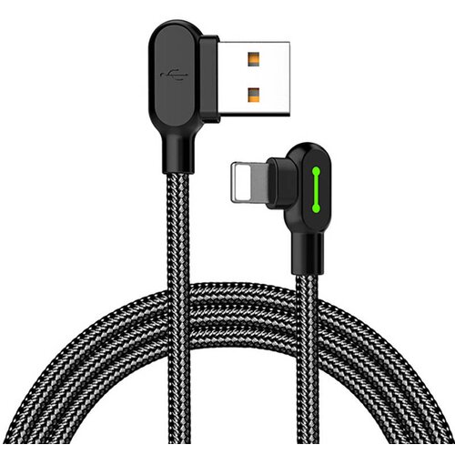 McDodo Kotni USB Lightning kabel CA-4674 LED, 0,5 m (črn), (20627710) Cene