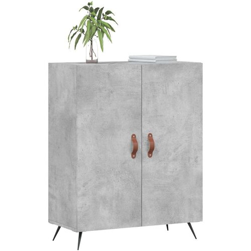 VidaXL Komoda siva boja betona 69 5x34x90 cm od konstruiranog drva Slike